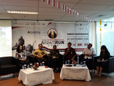 ITDC Gelar Lomba Lari Marathon Malam Hari di Nusa Dua