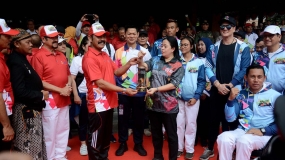 Pawai Obor Asian Para Games 2018