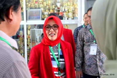 Ketua FRI Prof Dr Dwi Aries Tina Palubuhu MA. ANTARA FOTO/HO/humas Unhas