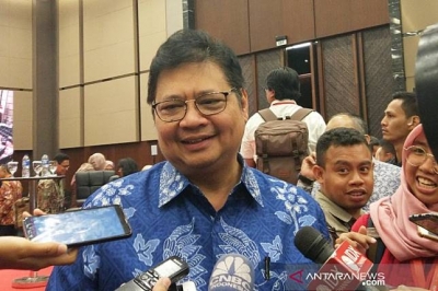 Menteri Perindustrian Airlangga Hartarto