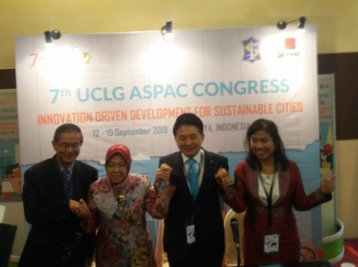 Walikota Risma Terpilih Sebagai Presiden UCLG