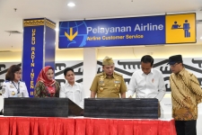 Presiden Resmikan Bandara Internasional Radin Inten II di Lampung