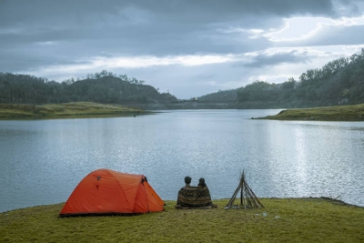 Ilustrasi- Waduk Sermo di Kulon Progo, DIY. 