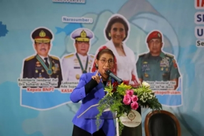 Menteri Kelautan dan Perikanan Susi Pudjiastuti. ANTARA