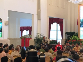 Presiden Berikan Arahan Pengendalian Kebakaran Hutan dan Lahan 2019