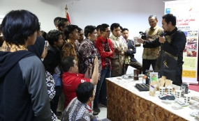 Pelatihan Menjadi Barista Bagi Mahasiswa Indonesia di Mesir.