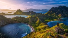 東ヌサトゥンガラ州の観光地のPULAU PADAR (パダール島)