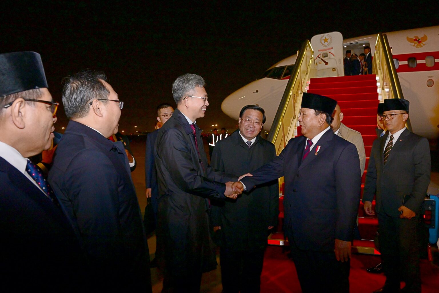 presiden tiba di beijing