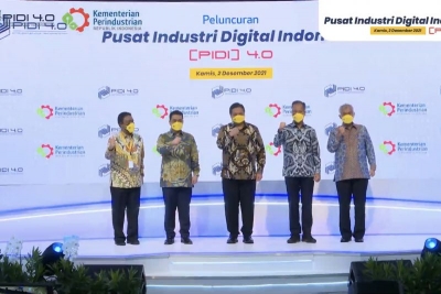 工业部周四启动了印度尼西亚数字工业中心4.0
