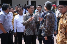 日本特使访问了东爪哇的前恐怖主义基金会