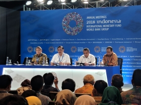 印度尼西亚在国际货币基金组织和世界银行会议上提出了4点经济复苏