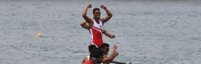 印度尼西亚赛艇队赢得金牌