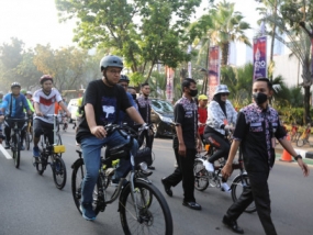 Anies Baswedan：自行车运动减少雅加达的排放