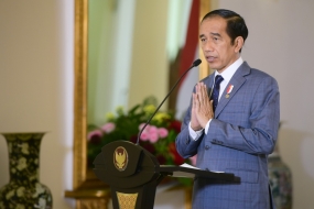 总统主持印尼贸易博览会开幕