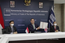 印尼和英国达成协议提高双边贸易