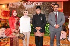 印度尼西亚驻巴林大使馆举办2022年巴林印度美容博览会