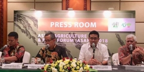2018年亚洲农业和食品论坛，准备举办了为了建立亚洲食品权力