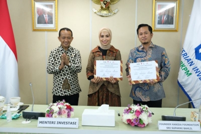 Bahlil邀请印尼留学生成为企业家