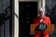 英国首相特蕾莎·梅于周五（05/24/2019）在英国伦敦发表了一份辞职声明。