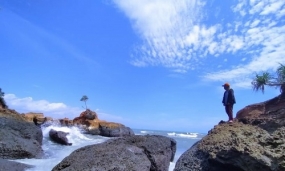 Playa de Padang Betuah en Bengkulu