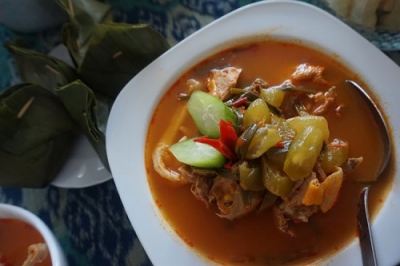 Sopa Kesrut, cocina típica de Banyuwangi, Java Oriental