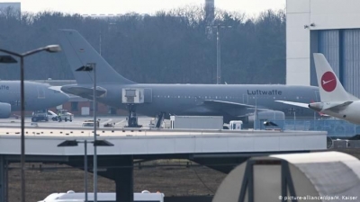 Avión militar alemán parte hacia Wuhan para evacuación