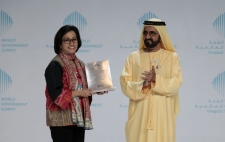 Sri Mulyani fue galardonada como el mejor ministro del mundo