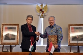 Indonesia y Palestina firman un acuerdo de implementación con arancel cero