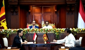 El presidente Joko Widodo quiere  Mejorar la Cooperacion Economica con Sri Lanka