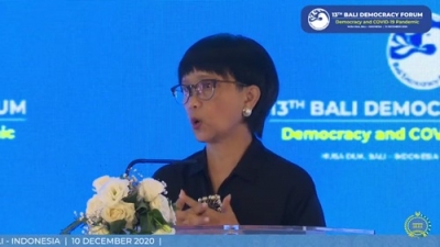 El 13 ° Foro de la Democracia de Bali se centra en la democracia y la pandemia
